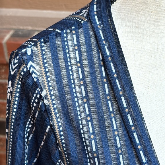 Women's Lightweight Full Length Duster Kimono - check listing for measurements - Picture 4 of 6